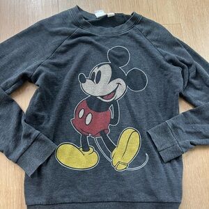 Disney Mickey Mouse Charcoal Sweatshirt